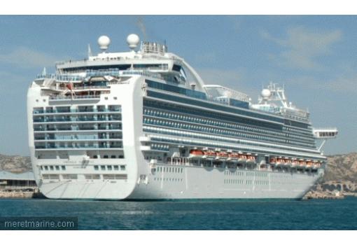 La espectacular Popa del Emerald Princess
